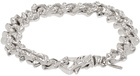 Emanuele Bicocchi Silver Arabesque Chain Bracelet