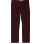 NN07 - Scott Cotton-Corduroy Trousers - Burgundy