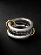 Spinelli Kilcollin - Libra Gris Silver, Gold and Diamond Ring - Silver