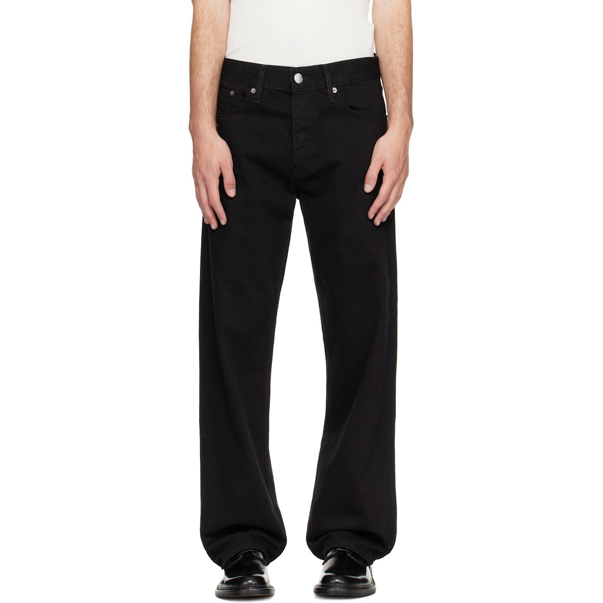 Sunflower Black Loose Jeans