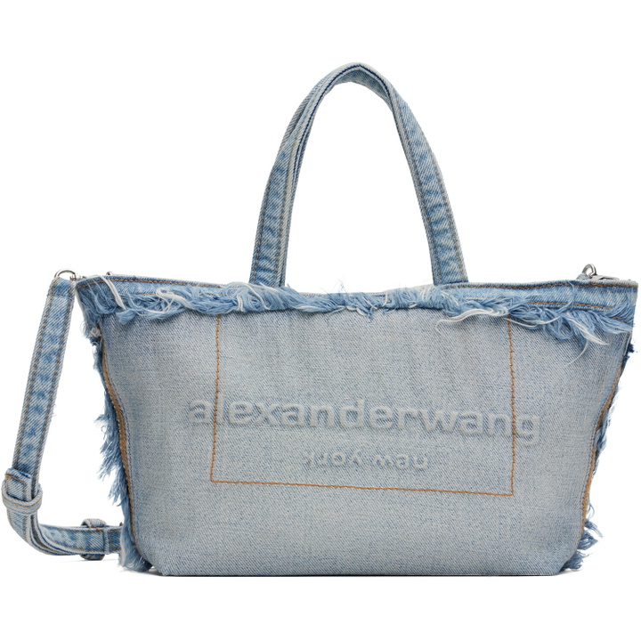 Photo: Alexander Wang Blue Punch Small Fray Tote