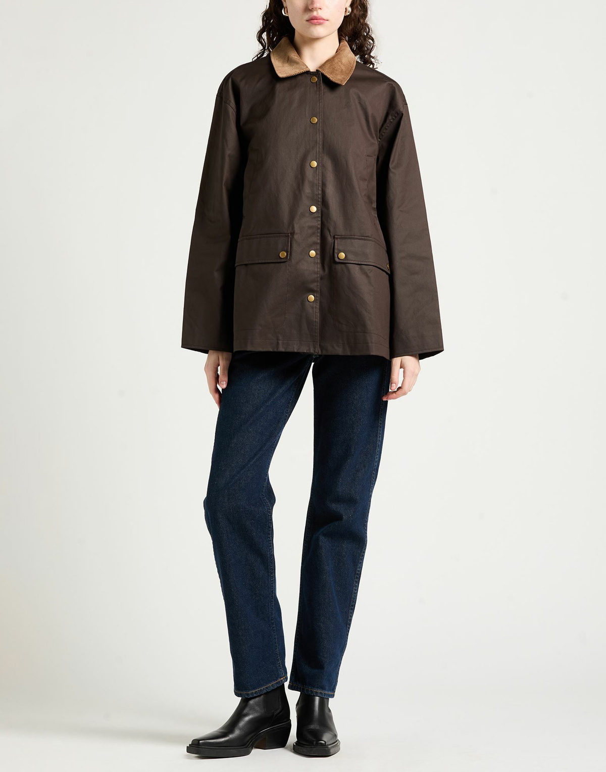Rag & Bone Womens Jacket Dark in Brown