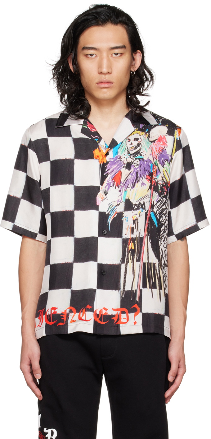 AMIRI Multicolor Wes Lang Edition Skull Shirt Amiri