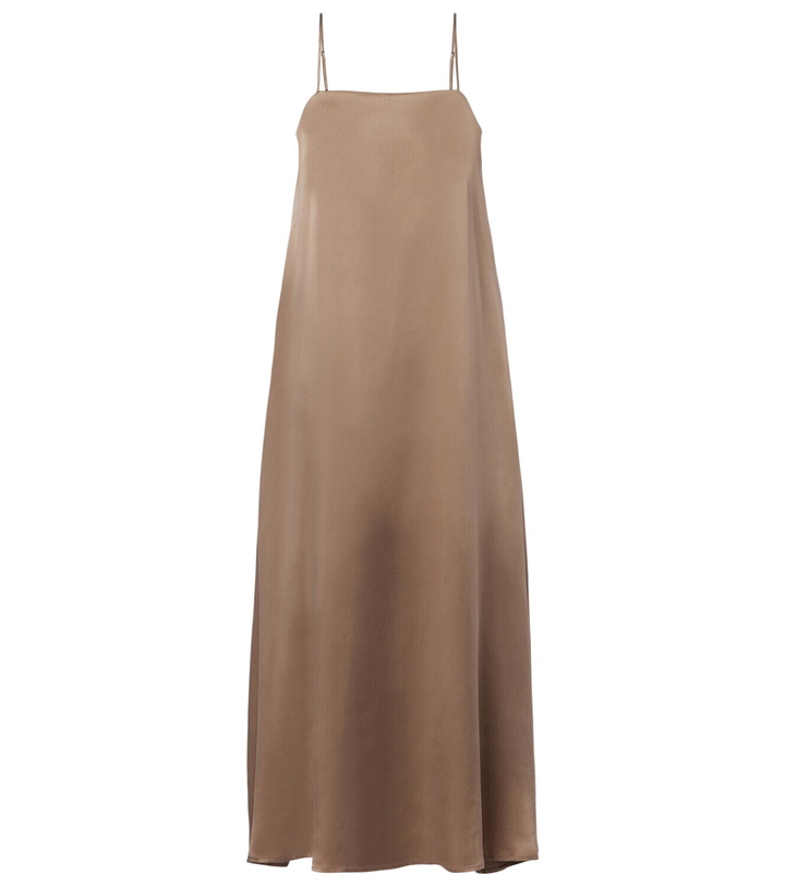Photo: Asceno Melfi silk twill maxi dress