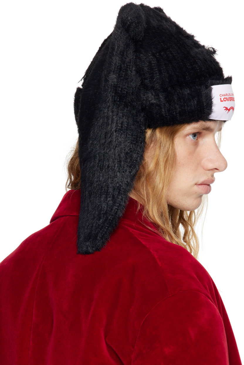 Charles Jeffrey Loverboy 帽子 Fluffy Chunky Rabbit Beanie 242101F014027_2.jpg