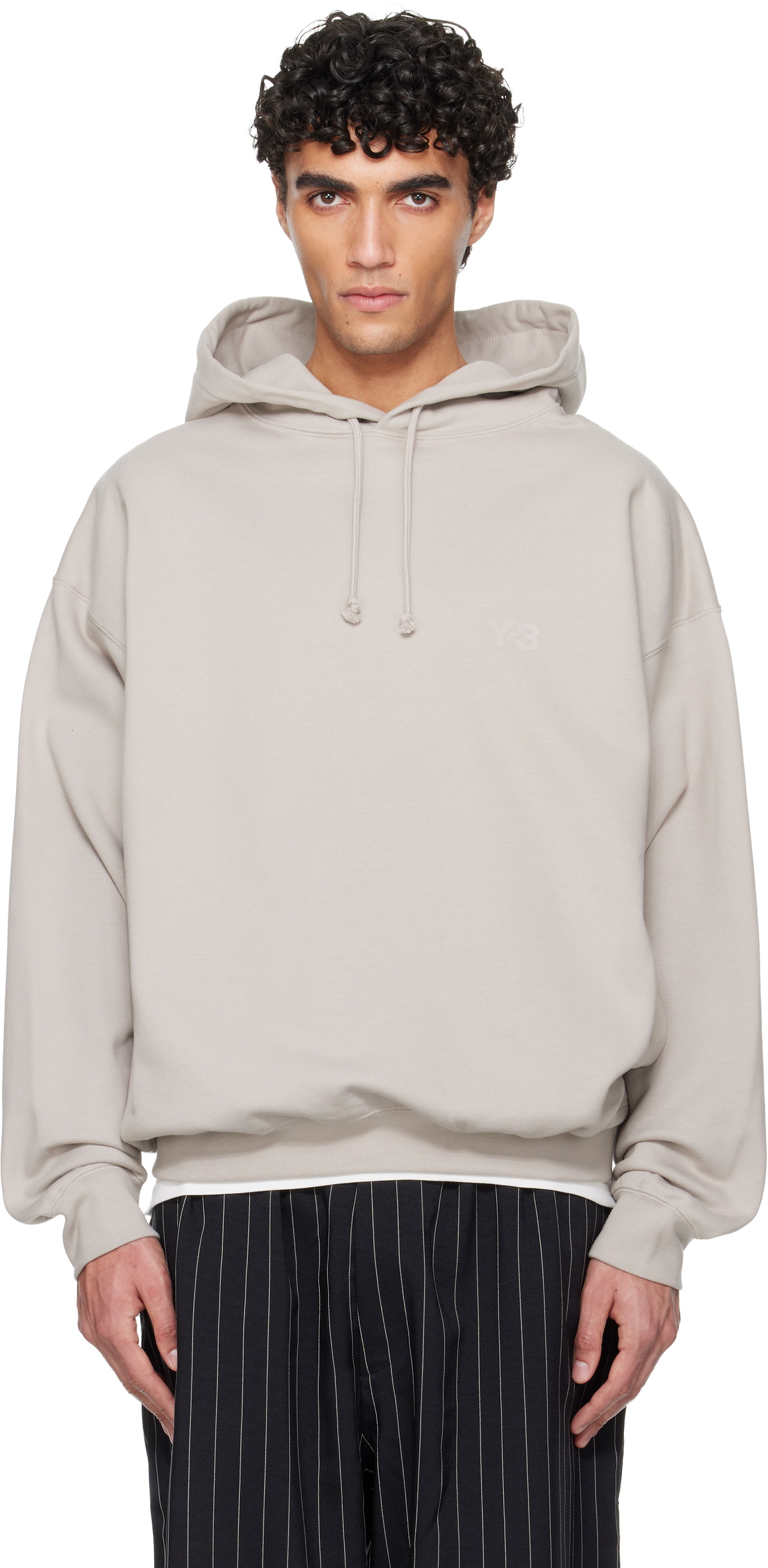Y-3 Beige FT Hoodie