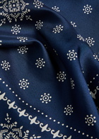 Weekend Max Mara Siam Printed Silk Scarf - Navy - One Size