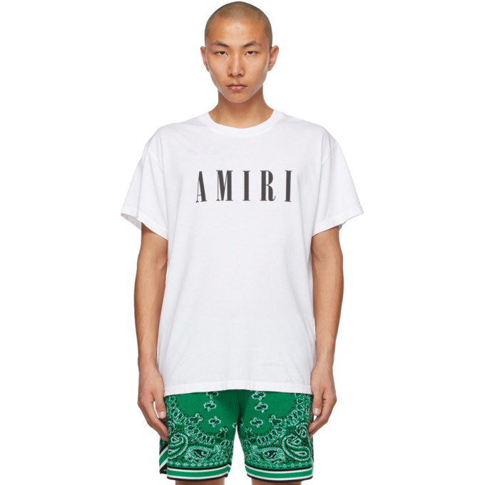 Photo: AMIRI White Core Logo T-Shirt