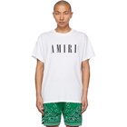 AMIRI White Core Logo T-Shirt