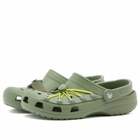 Crocs Classic Lockdown Clog in Moss Multi