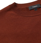 Theory - Slim-Fit Wool Sweater - Brown