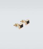 Lanvin Embellished cufflinks with onyx