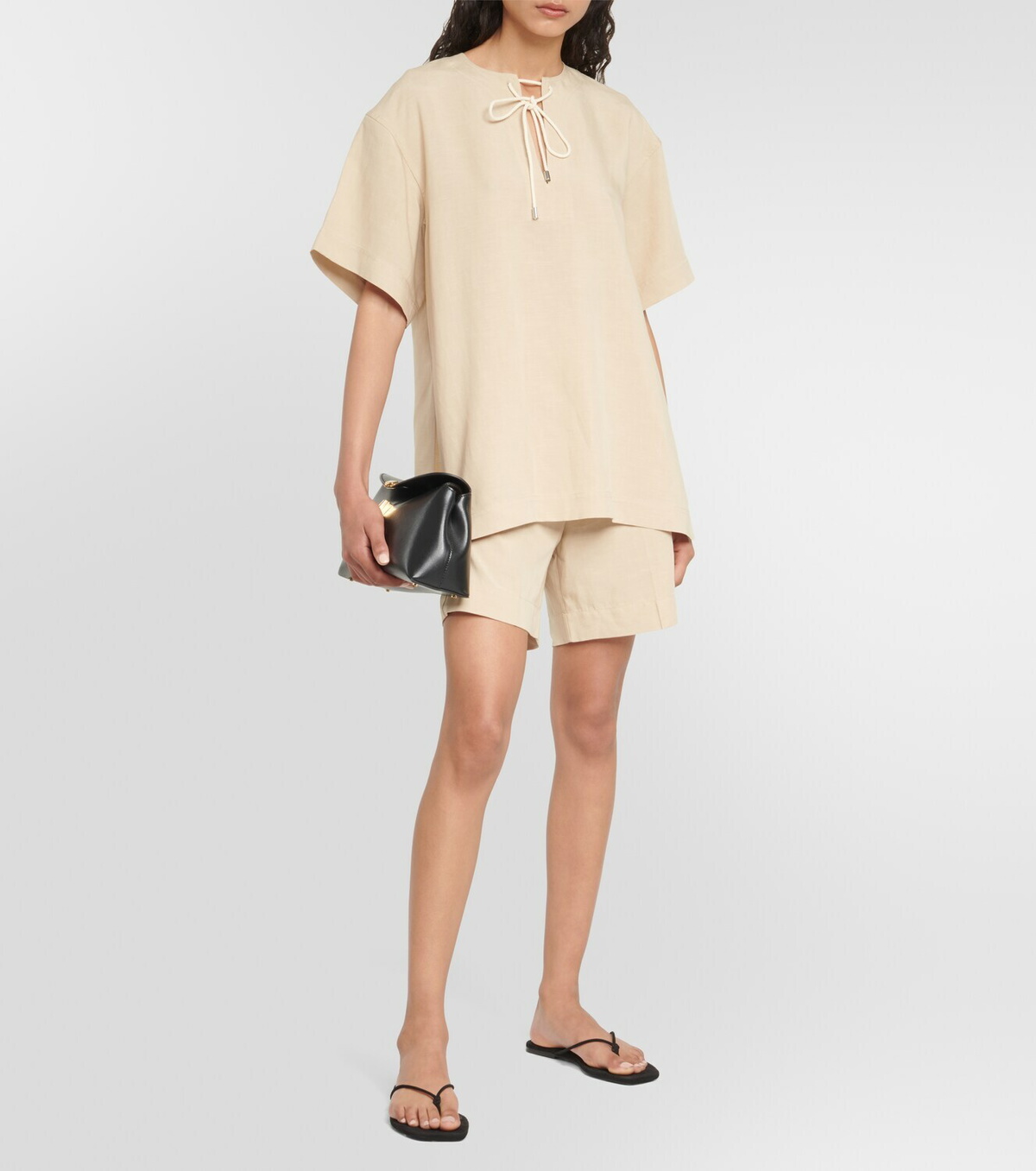 Toteme Self-tie top