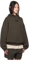 Fear of God ESSENTIALS Gray Pullover Hoodie