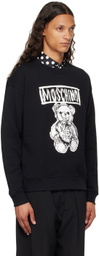 Moschino Black Teddy Bear Sweatshirt