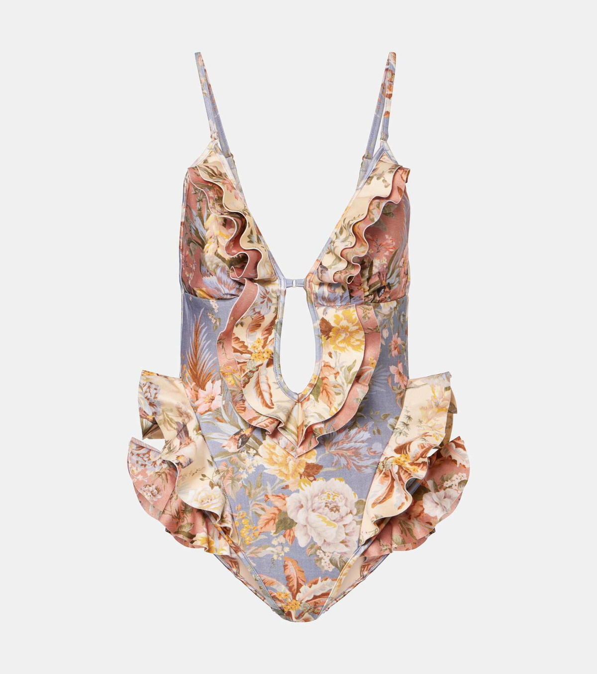 Zimmermann Tallow ウォーターフォール フリル 水着 花柄 Zimmermann Tallow Waterfall ruffled swimsuit Zimmermann