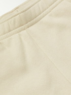 Nike - Tapered Cotton-Blend Jersey Sweatpants - Neutrals