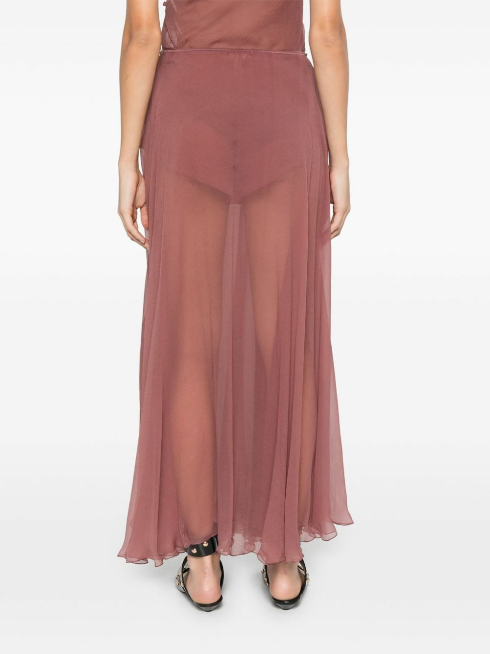 Chloé Flou Midi Skirt