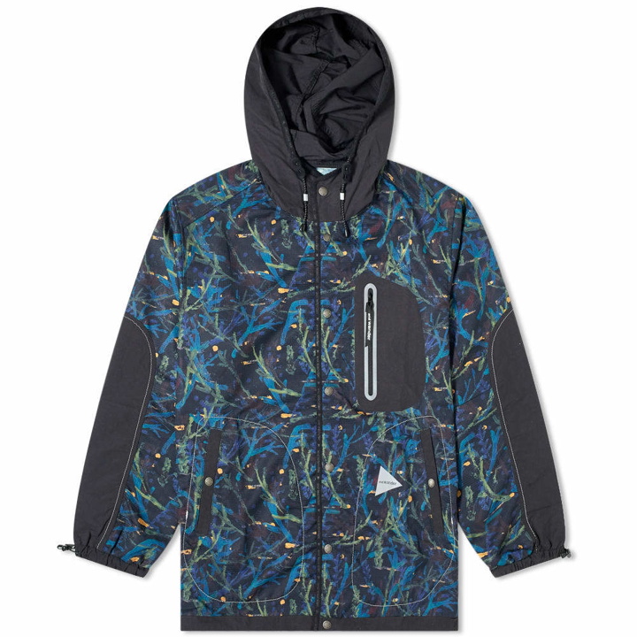 Photo: And Wander Printed Vent Hooded Jacket
