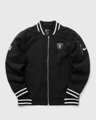 Nike Nfl Las Vegas Raiders Nike Coach Bomber Jacket Black Bomber Jackets/College Jackets