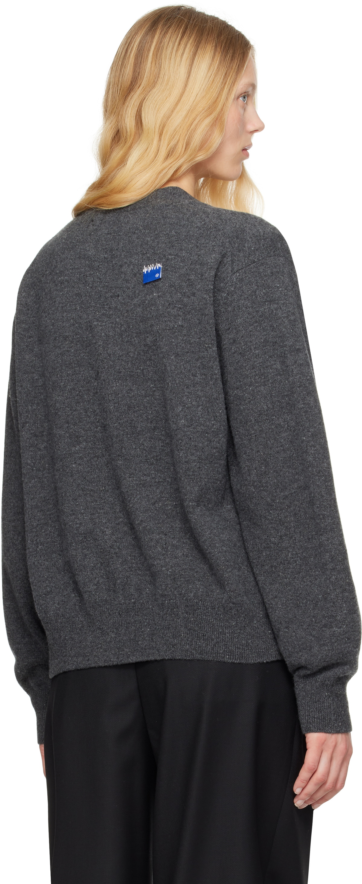 ADER error Gray Sig; BL Tag 01 Cardigan