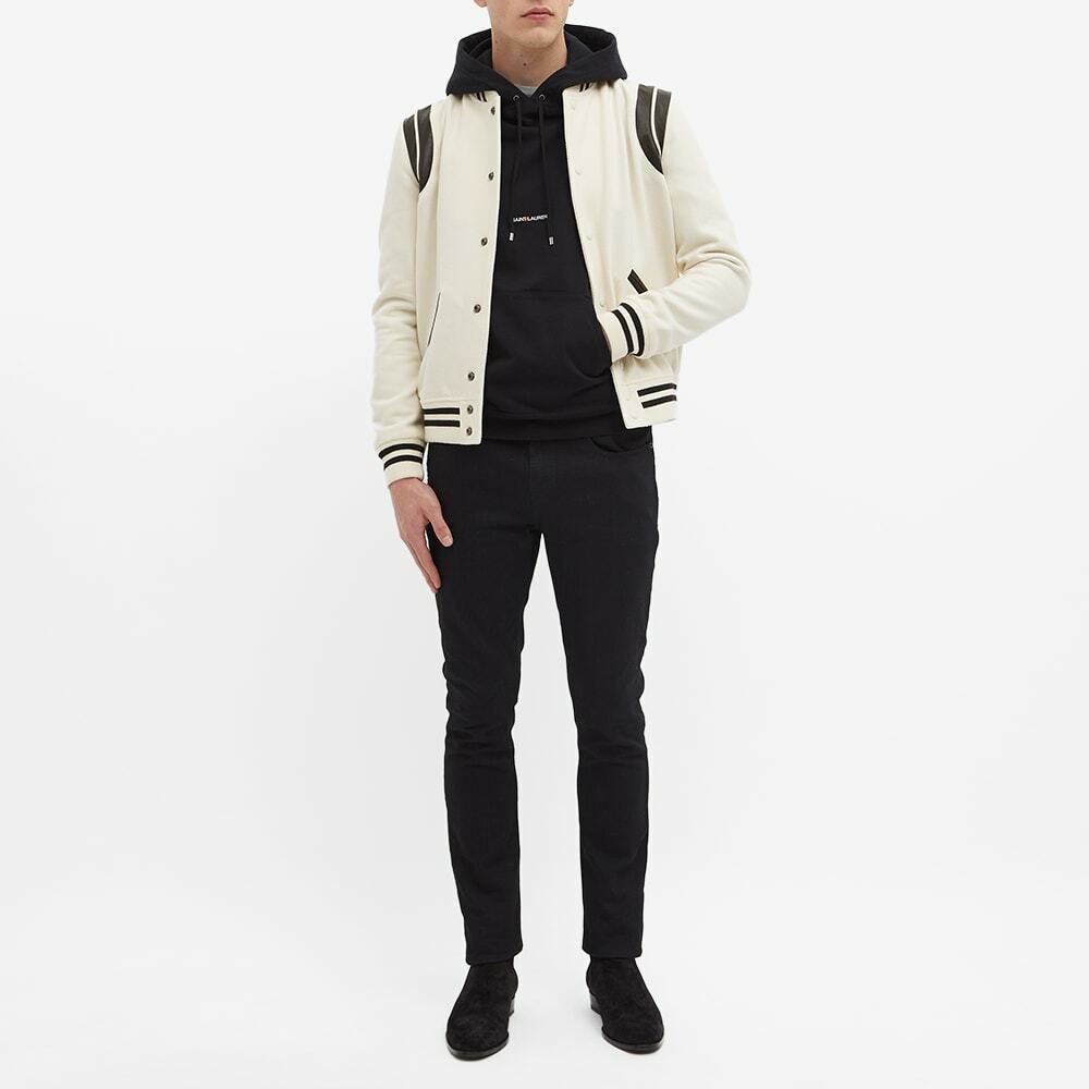 Saint Laurent Classic Teddy Jacket Natural