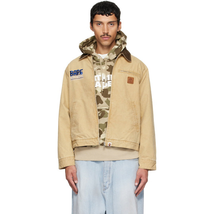 Photo: BAPE Beige Work Jacket
