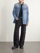 DRKSHDW by Rick Owens - Distressed Denim Overshirt - Blue