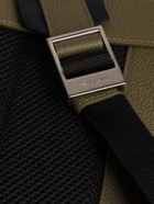 Ferragamo Mens Utility backpack with Hug buckles in Green