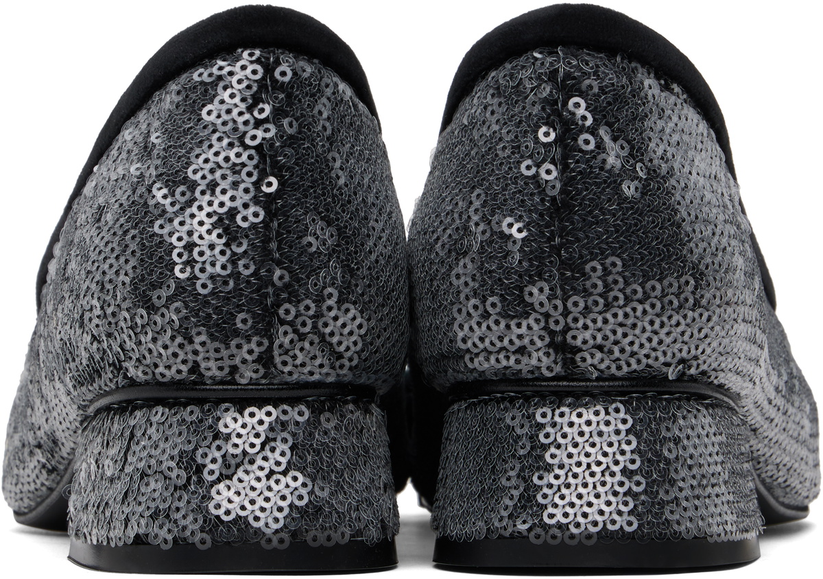Paula Canovas Del Vas Black Diablo Ballerina Flats