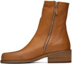 Marsèll Orange Cassello Boots