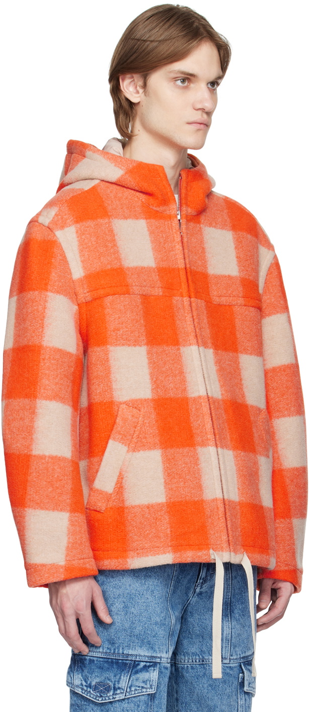 コート Isabel Marant Orange Wool Blend Ellenita Coat Isabel Marant Etoile Harveli Blanket Coat in Orange | REVOLVE