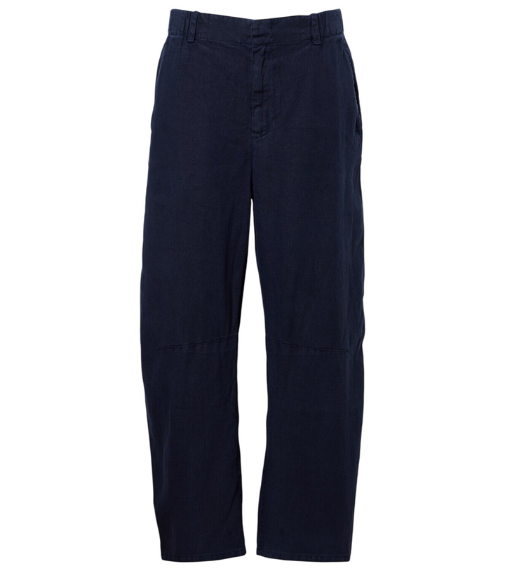 Photo: Velvet Taylor linen wide-leg pants