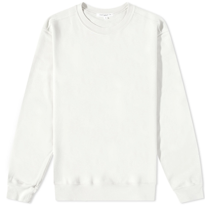 Photo: Lady White Co. Men's Relaxed Crew Sweat in Off White