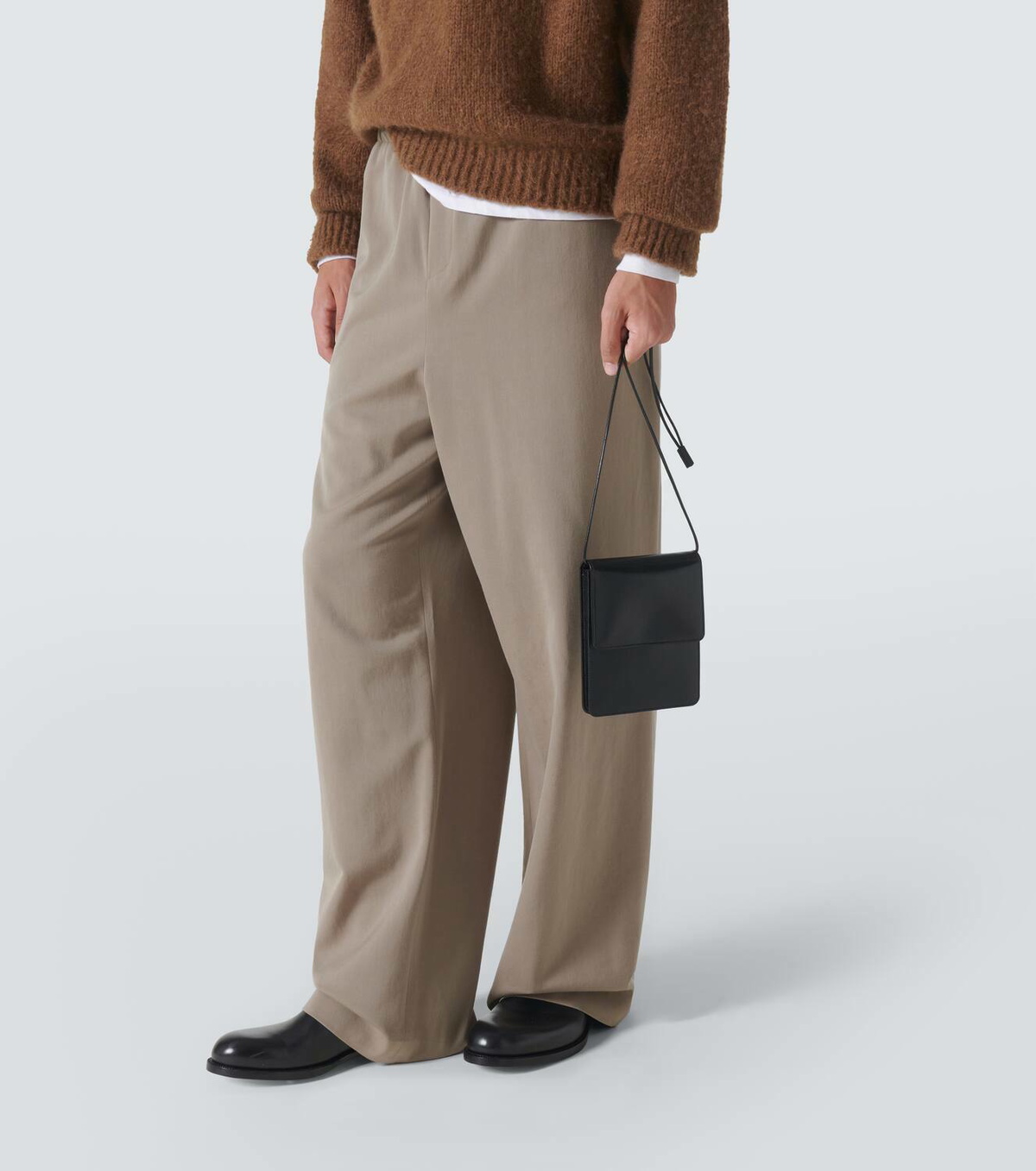 The Row Leather belt bag