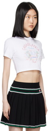 Casablanca White Crayon Tennis Club T-shirt