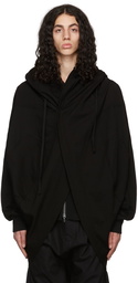 Julius Black Cotton Hoodie