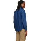 A.P.C. Blue Lightweight Denim Shirt