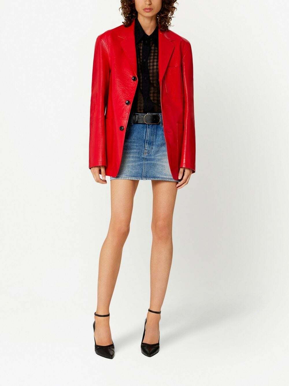 ミニスカート AMI PARIS Mini skirts AMI Paris MINI SKIRT WITH PANELS | REVERSIBLE