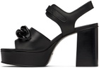 See by Chloé Black Monyca Platform Mules