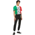 Moschino Multicolor Italian Slogan T-Shirt