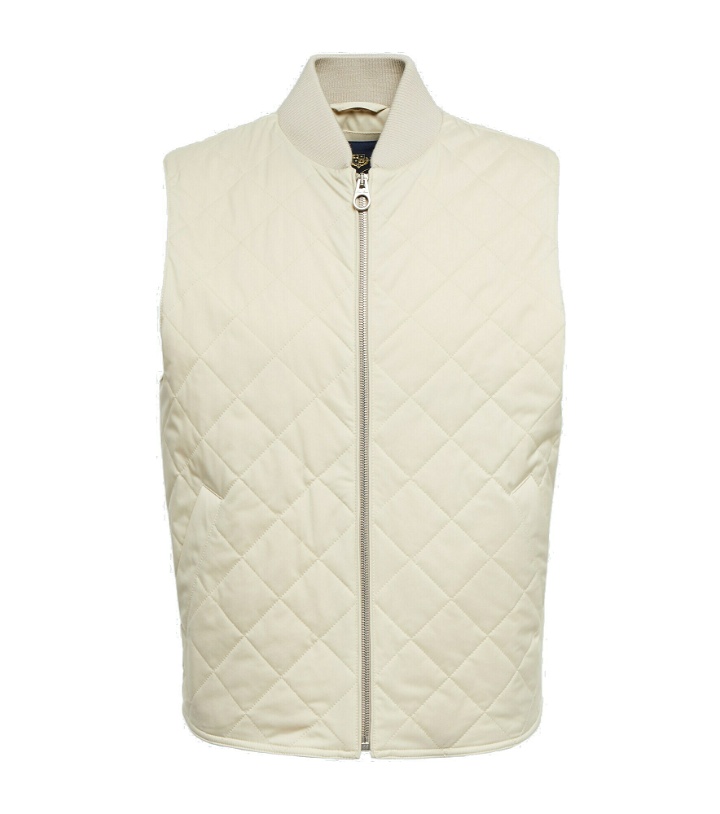 Photo: Loro Piana - Horsey quilted vest