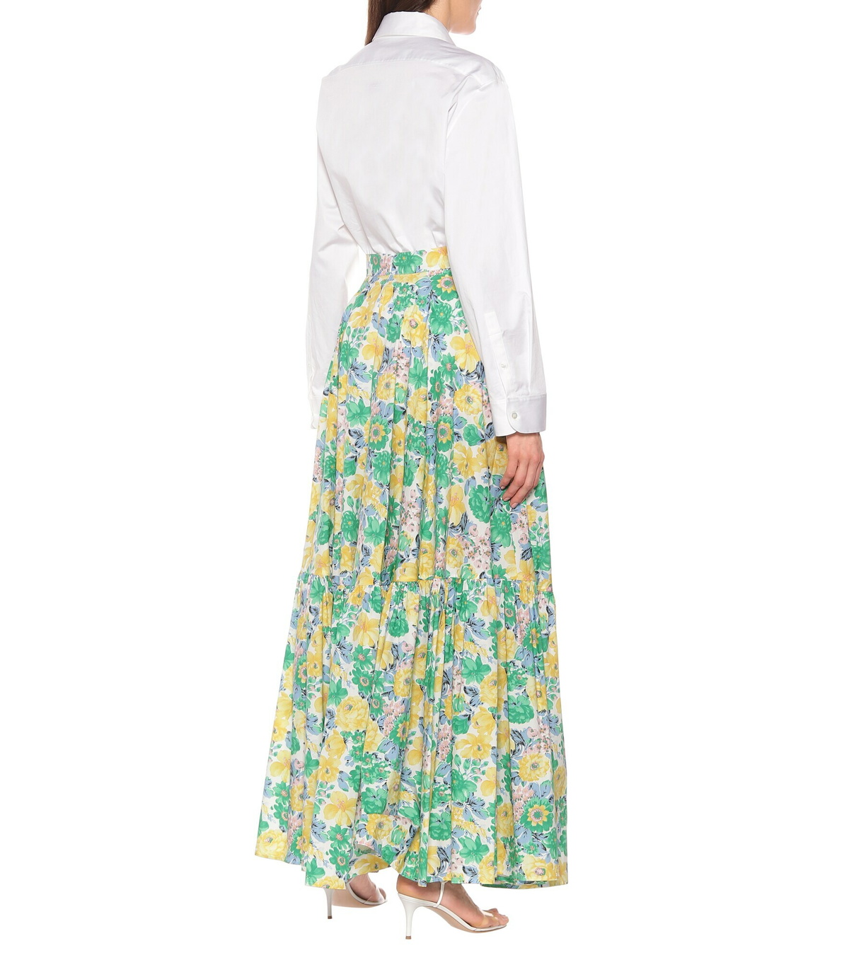 Dolce & Gabbana floral-print A-line Maxi Skirt