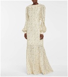 Brock Collection - Floral linen and cotton maxi dress