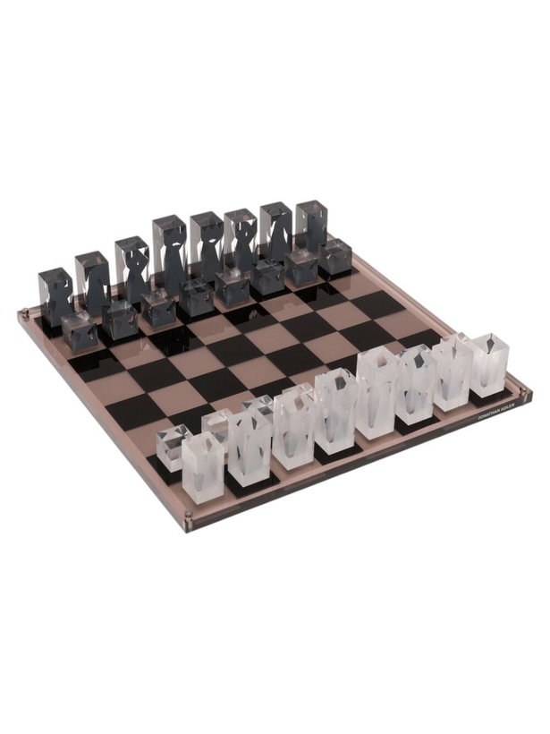 Photo: Jonathan Adler Black Chess Set