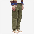 orSlow Men's Vintage Fit 6 Pockets Cargo Pants in Army Green