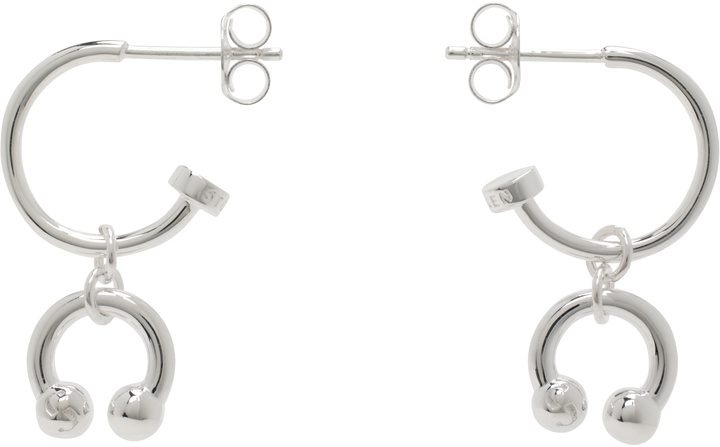 Photo: Stolen Girlfriends Club Silver Punk Anchor Earrings