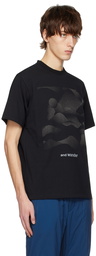 and wander Black Mountain Camo T-Shirt