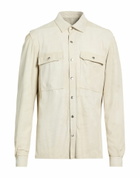 Rick Owens Mens Shirt in Beige