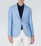 Brioni Silk, cashmere, and linen blazer